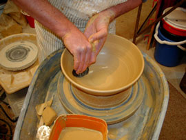 bazaar ceramics project - craftsman production image